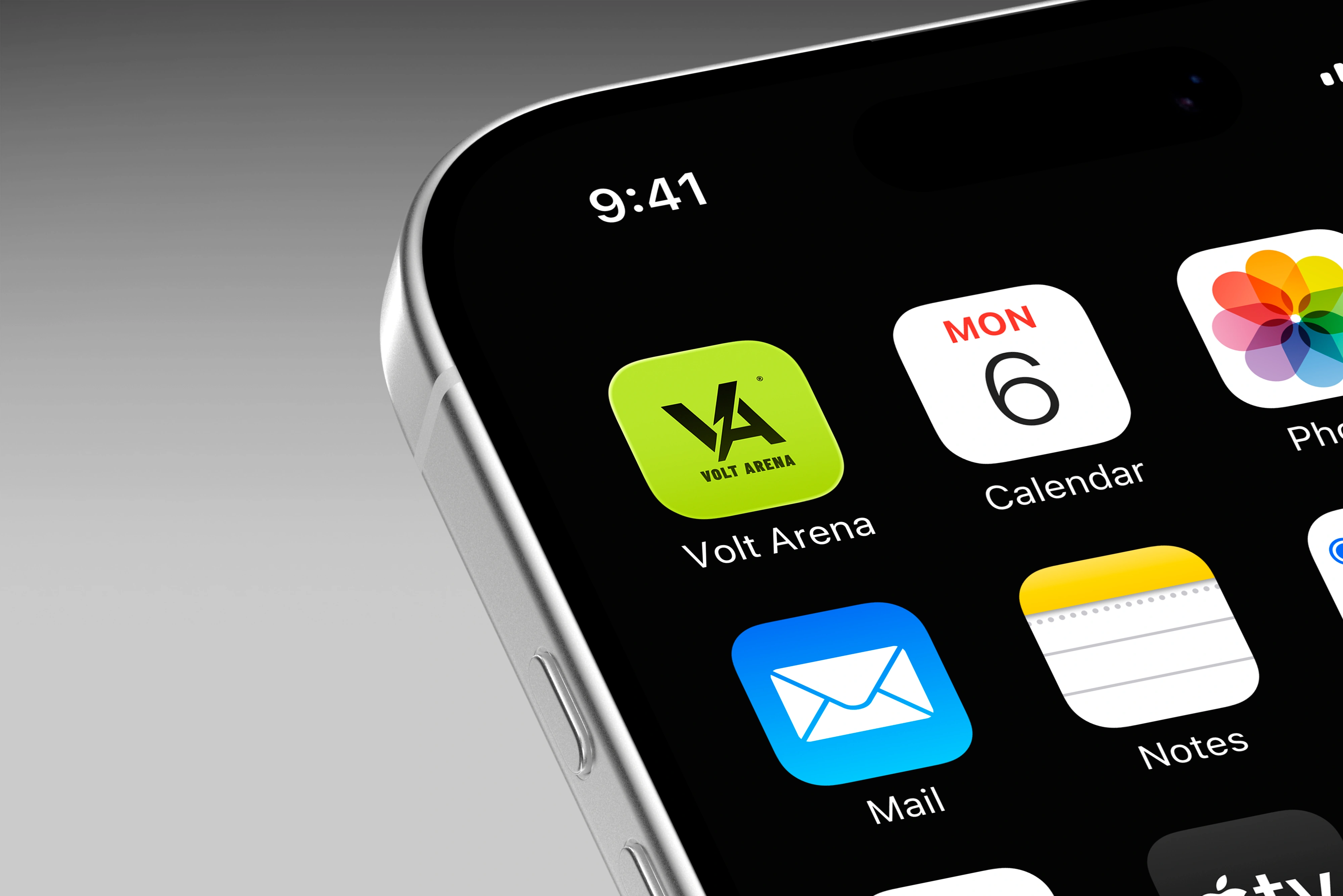 Volt Arena brand icon designed by Bullet